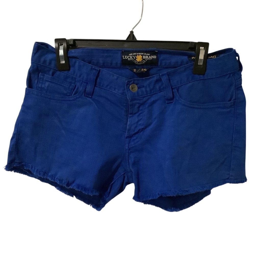 Lucky Brand Women's Vibrant Blue Riley Shorts WORN ONCE